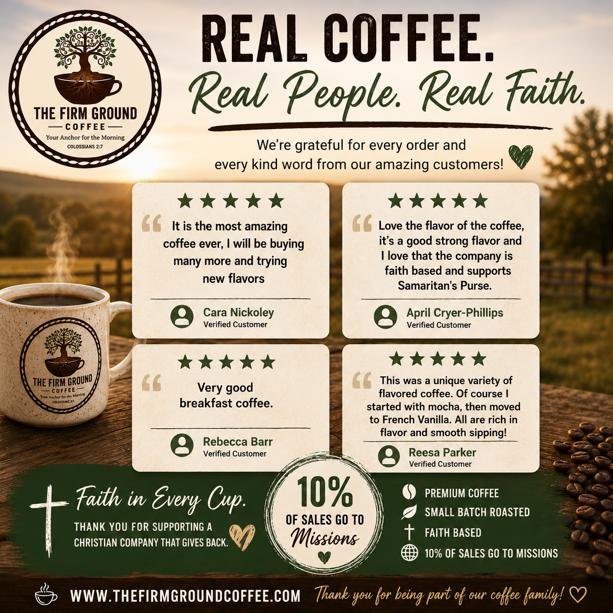 The Firm Ground Coffee LLC cover photo