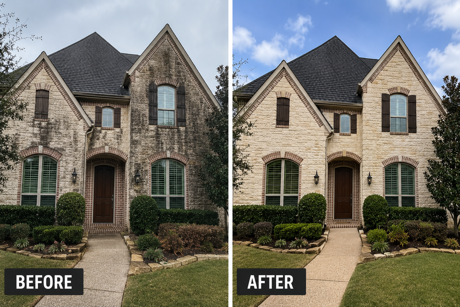 Bright Way Exterior Cleaning, Pressure Washing in Fort Worth, TX - photo 4