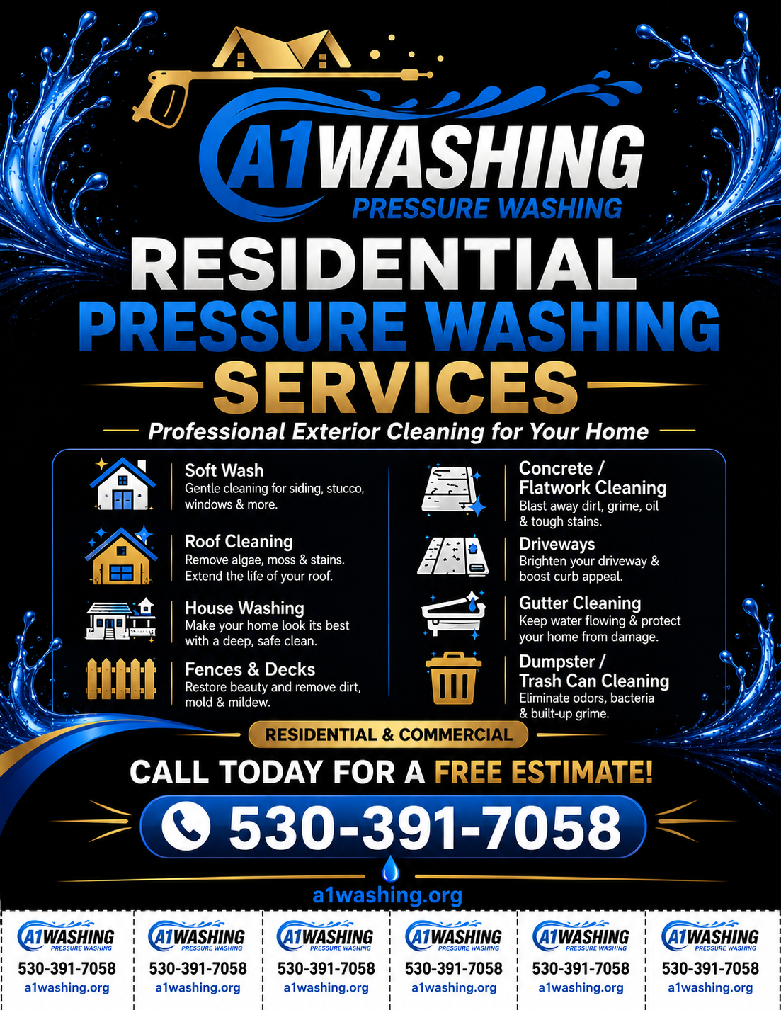 A1Washing, Pressure Washing in Rancho Cordova, CA - photo 1