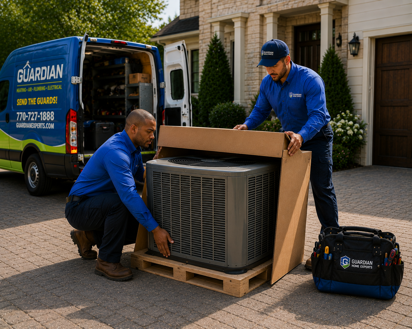Guardian Home Experts- Heating, Air, Plumbing & Electrical, Central Air Conditioning Installation or Replacement in Cartersville, GA - photo 8