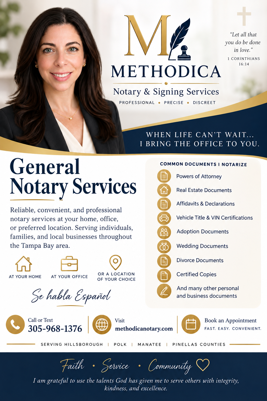 Methodica Notary & Signing Services, Document Certification in Lithia, FL - photo 1
