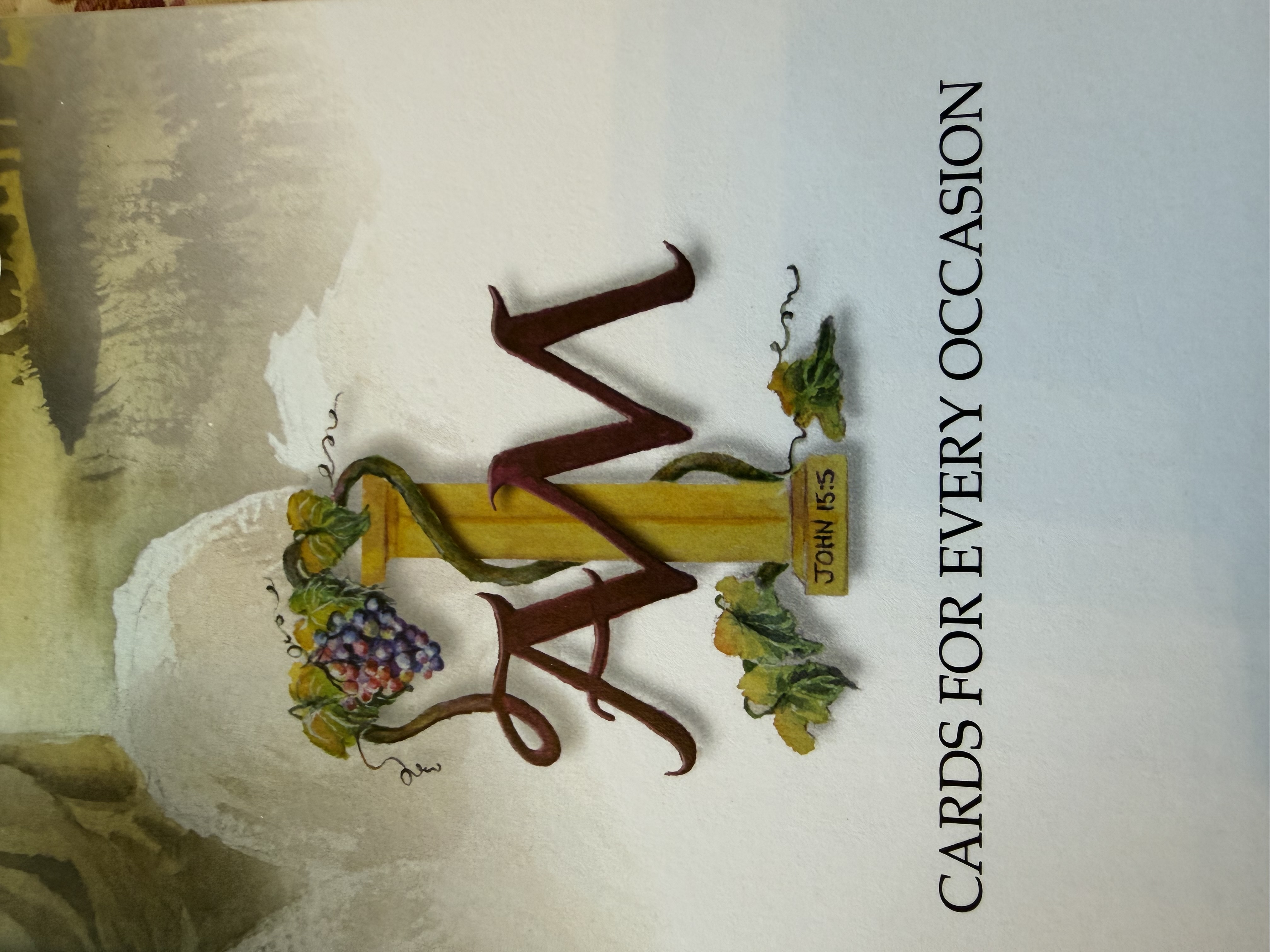 Abiding in the Vine Christian Cards