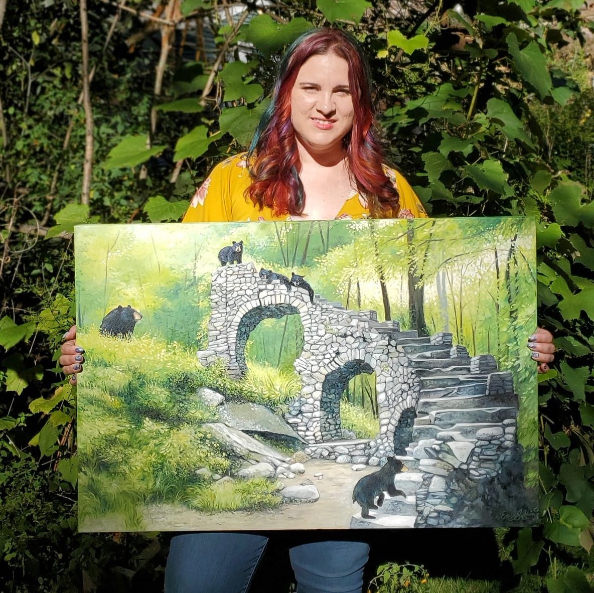Emily Sodders' Bird House Studio: Fine Art & Mural, Muralist in Gilsum, NH - photo 2