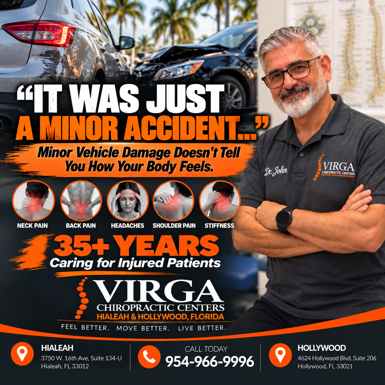 Chiropractic Offices of Dr. John S Virga, Back Pain Relief in Hollywood, FL - photo 1