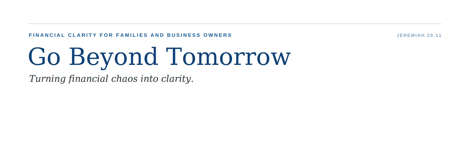 Go Beyond Tomorrow cover photo