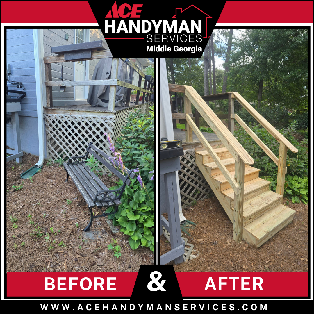 Ace Handyman Services Middle Georgia, Deck or Porch Repair in Milledgeville, GA - photo 2