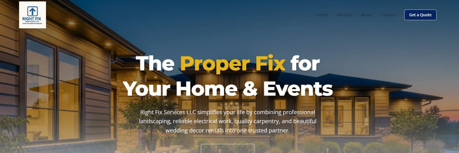 Right Fix Services LLC cover photo