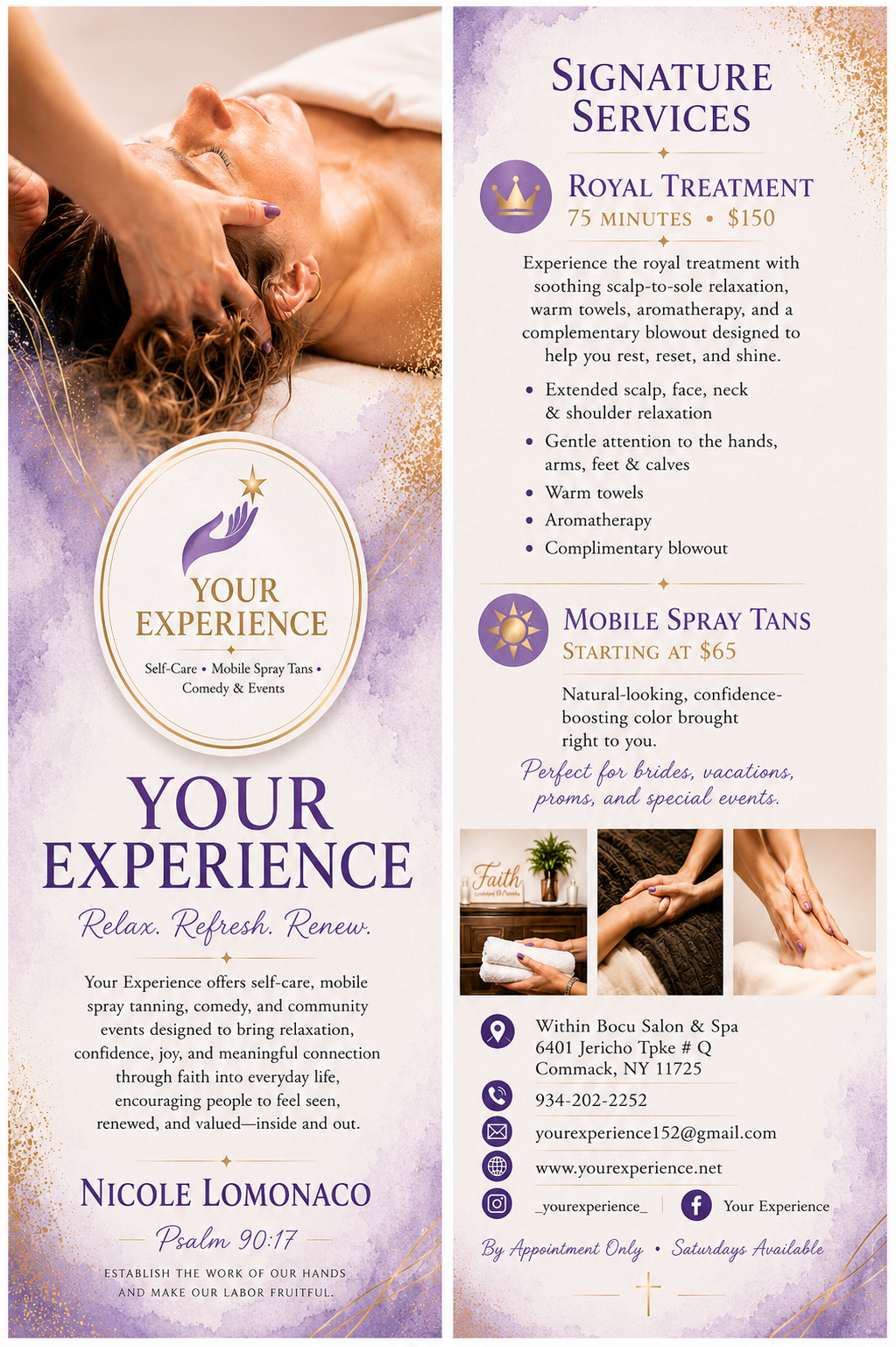 Your Experience, Day Spas in Halesite, NY - photo 5