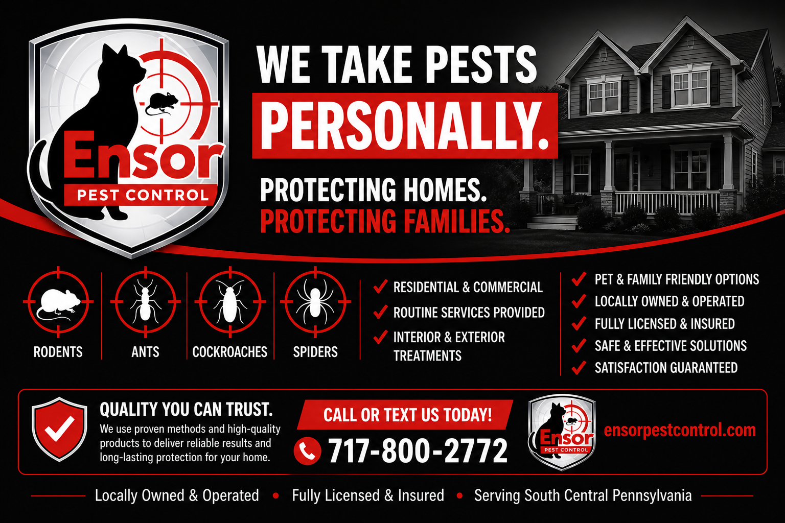 Ensor Pest Control LLC, Pest Control Services in Hanover, PA - photo 1
