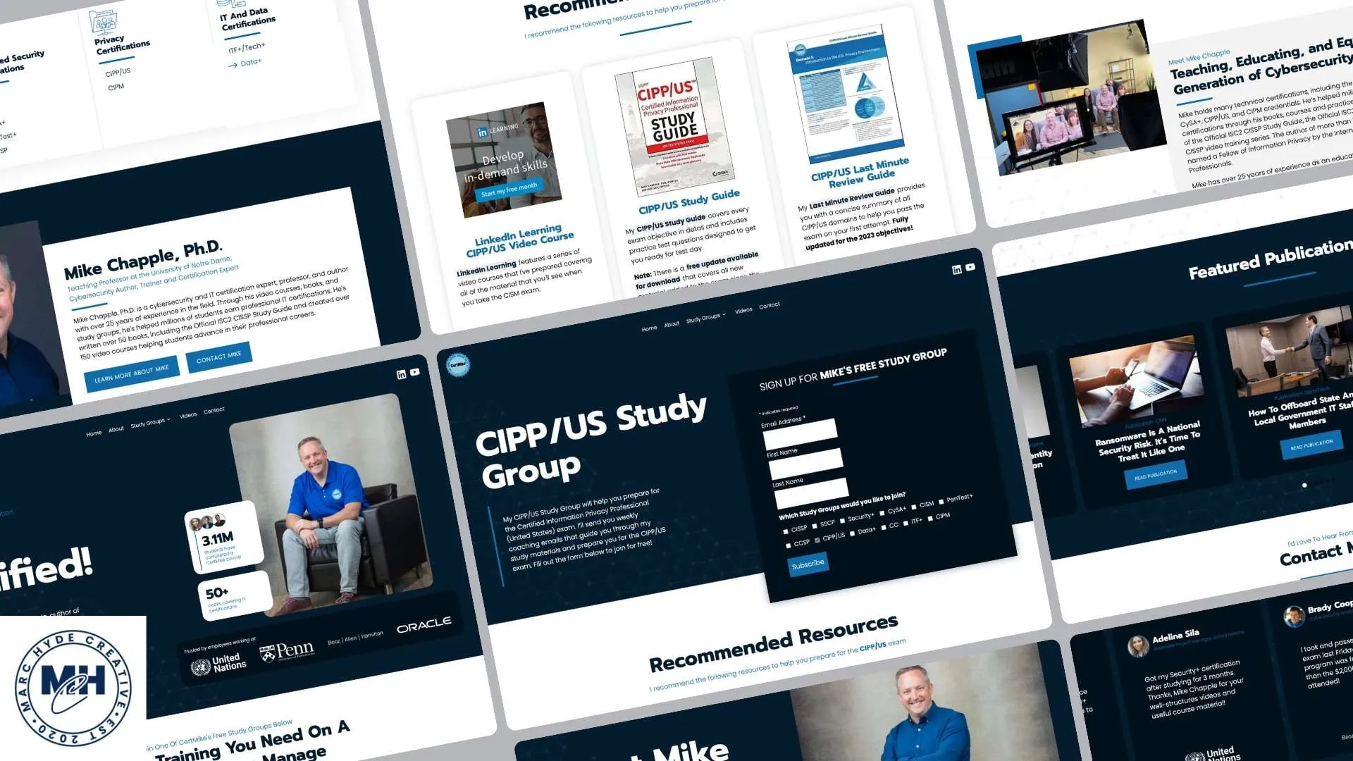 Marc Hyde Creative, Custom Web Design in Elkahrt, IN - photo 7