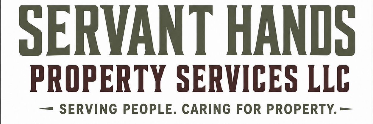 Servant hands property services LLC cover photo