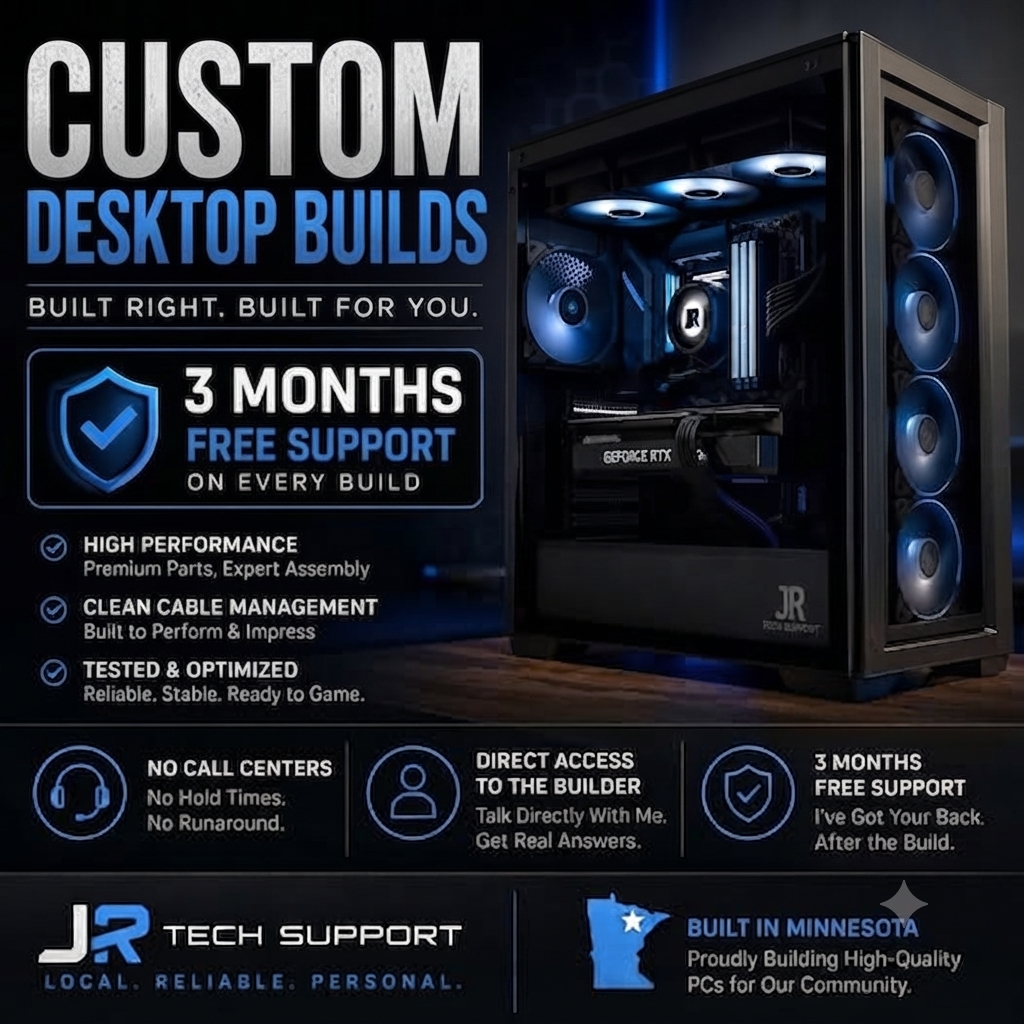 JR Tech Support L.L.C., Computer Repair in Hibbing, MN - photo 4