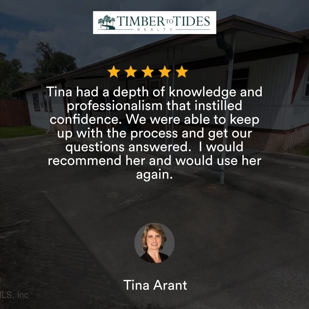 Tina M. Arant, Realtor @Timber to Tides Realty, Real Estate Market Analysis in Palatka, FL - photo 7